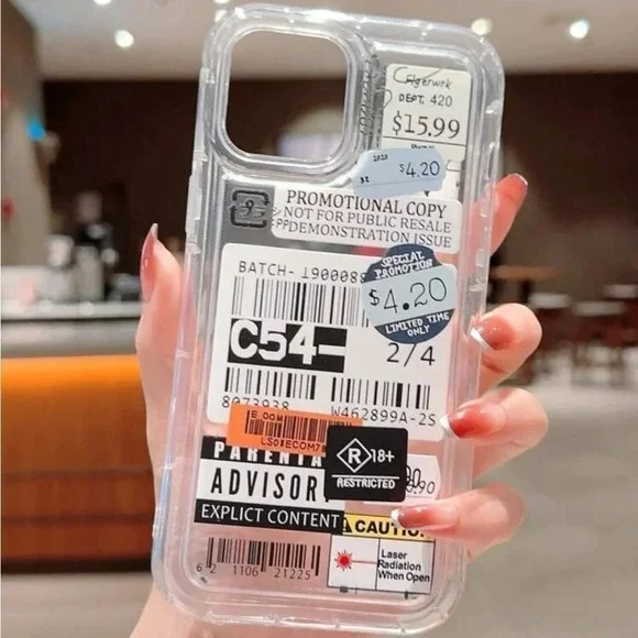 ⚠️Clearance iPhone 14/Pro/Pro Max Patchwork Sticker Phone Case - Picture 2 of 3